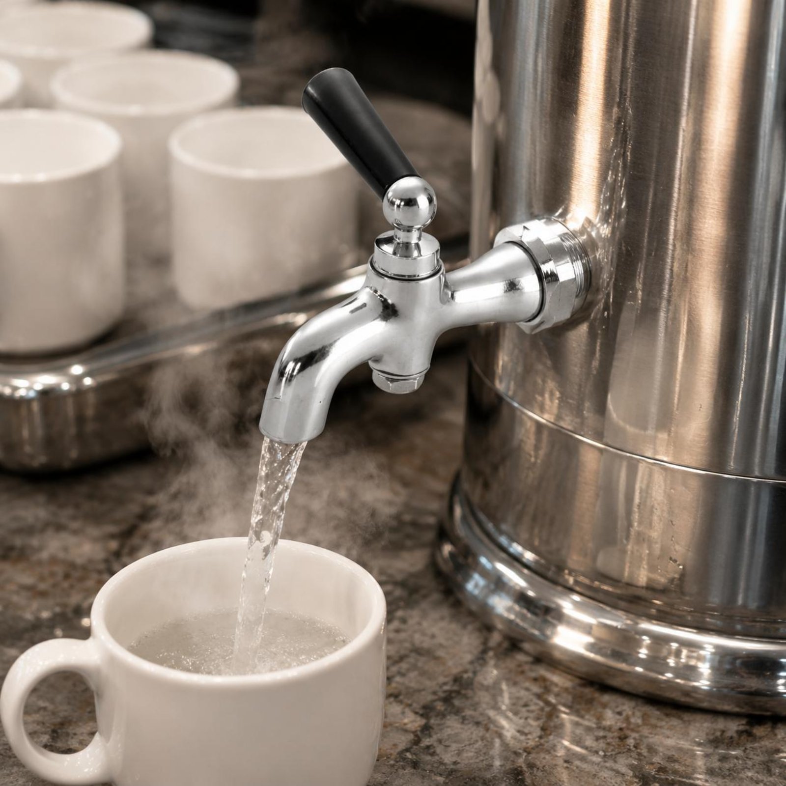 Commercial Kitchen Parts & Service - Elektrische waterkokerkraan Langdurige warmwaterdispenser Kraan Commerciële