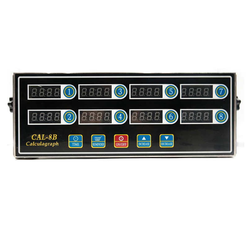 Commercial Kitchen Timer - 8-kanaals digitale keukentimerklok restaurantherinnering koken commercieel