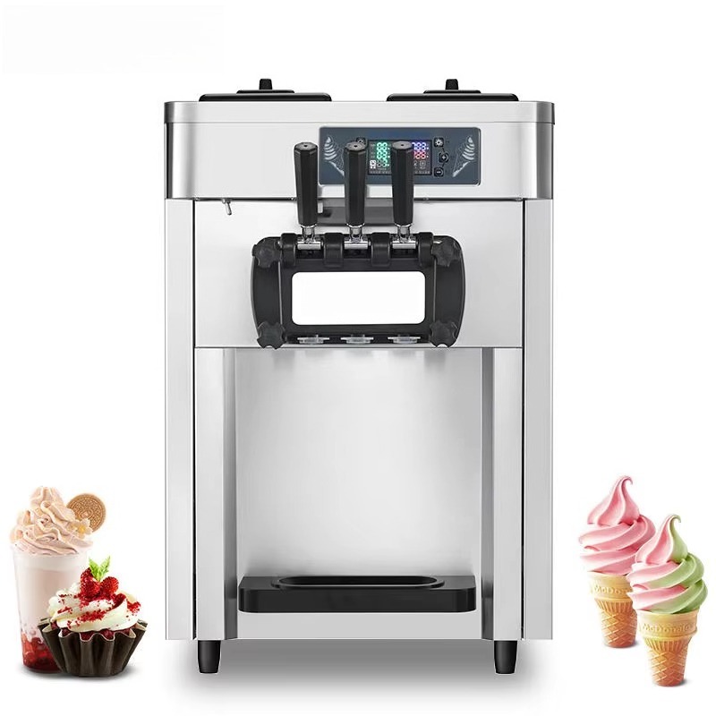 Soft Serve Ice Cream Machine - Professionele commerciële automatische ijsmachine voor 3