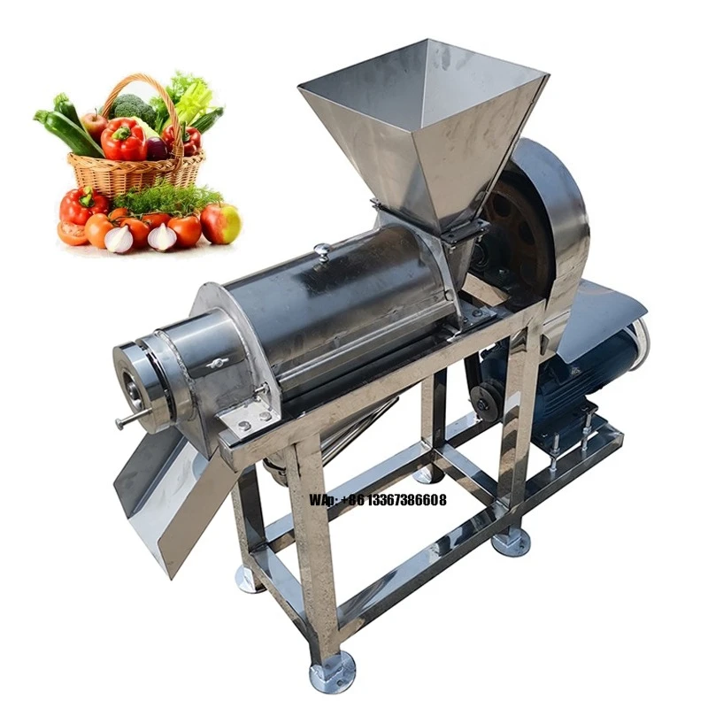 Juice Extractor Commercial - Commerciële sapcentrifuge met schroefmechanisme, koudgeperste sapcentrifuge,