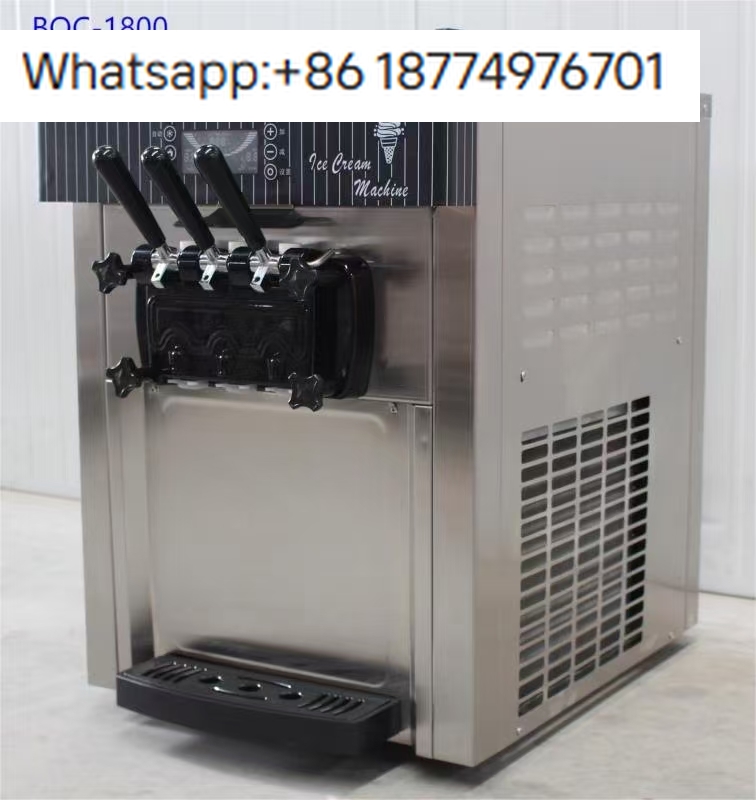 Soft Serve Ice Cream Machine - IJsmachine 20-28L/u 3 smaken Commerciële Automatische