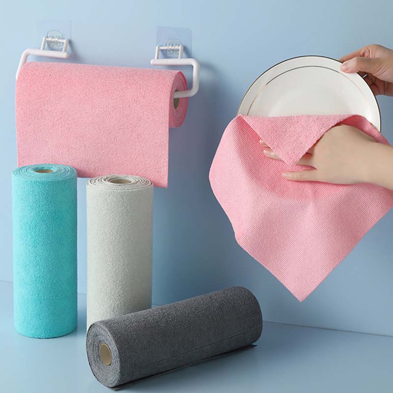 Commercial Kitchen Towels - Microvezel reinigingsdoekrol, herbruikbare keukendoeken, vetwerende snel