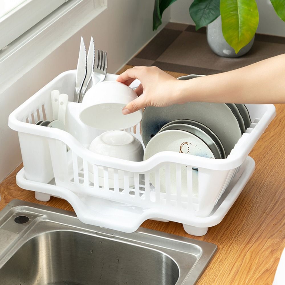 Commercial Kitchen Floor Drain - Keukenblad serviesgoed borden bestek afdruiprek afdruipblad