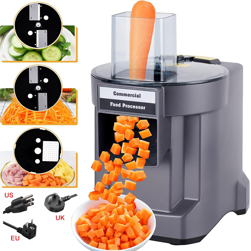 Commercial Kitchen Products - Commerciële Groente Chopper 3-in-1 Multifunctionele Elektrische