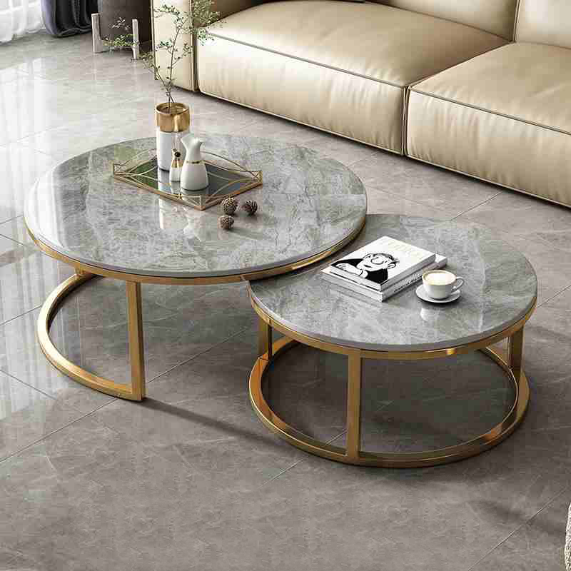 Commercial Kitchen Tables - Nordic Luxe Marmeren Top Salontafel Moderne