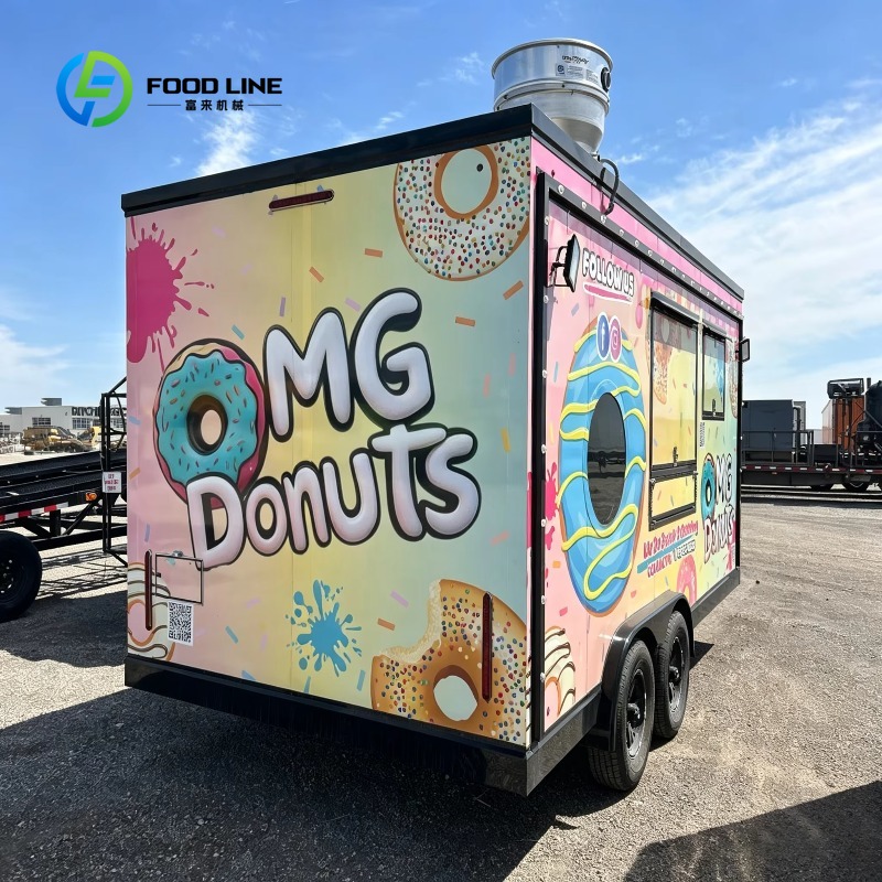 Commercial Kitchen Layouts - Mobiele foodtruck op maat met keukeninrichting