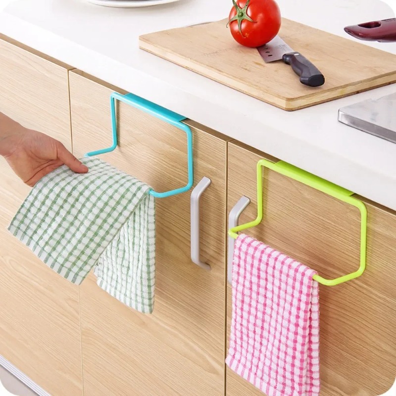 Commercial Kitchen Towels - 1PC Plastic Hangende Houder Handdoekenrek Multifunctionele