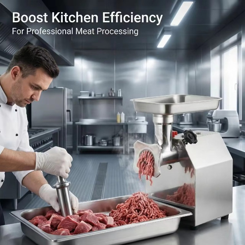 Meat Grinder Electric - Nieuwe Automatische Tafelmodel Commerciële Elektrische Vleesmolen