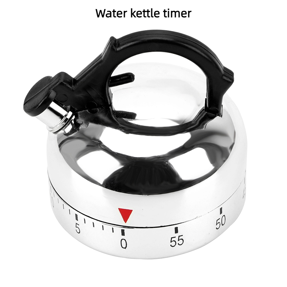 Commercial Kitchen Timer - Waterkokervorm Mechanische timer 60-minuten kookwekker Kunststof