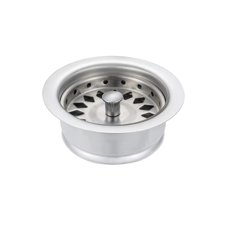 Commercial Kitchen Garbage Disposal - Roestvrij staal verchroomd moderne keuken gootsteenflens