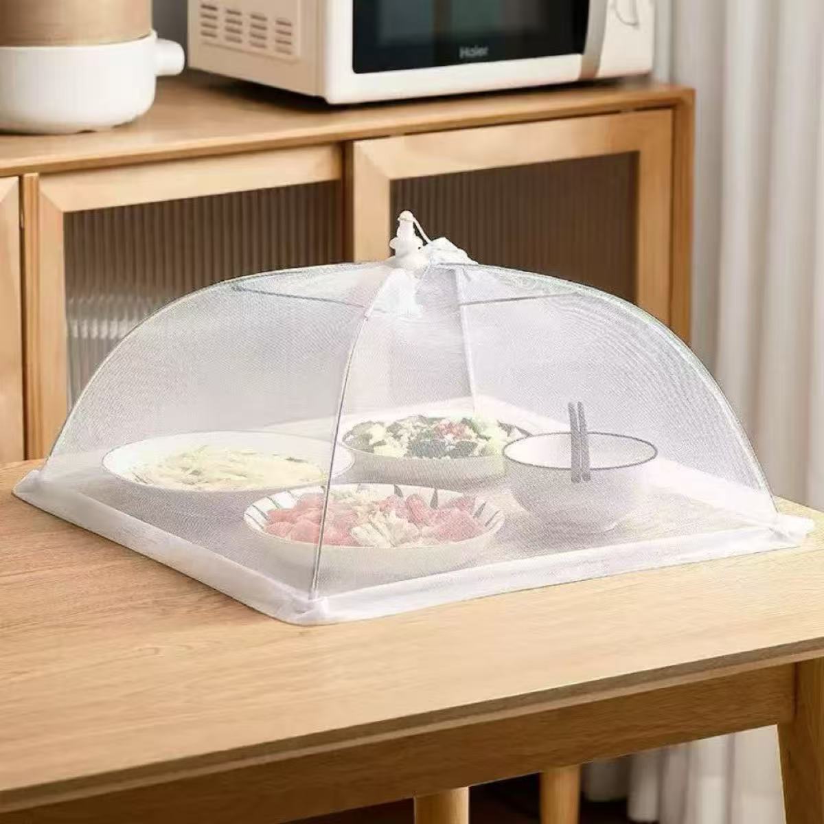 Commercial Kitchen Tables - Voedselafdekking Mesh Opvouwbaar Wasbaar Vliegen Tafelafdekking