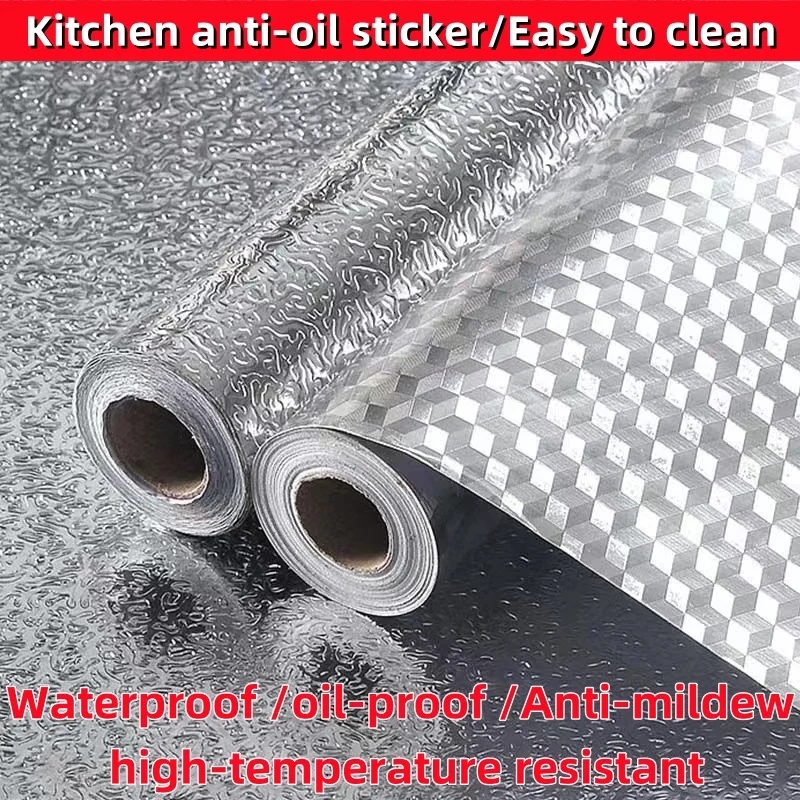Commercial Kitchen Wall Panels - Keuken Oliebestendige zelfklevende stickers Anti-fouling Hoge
