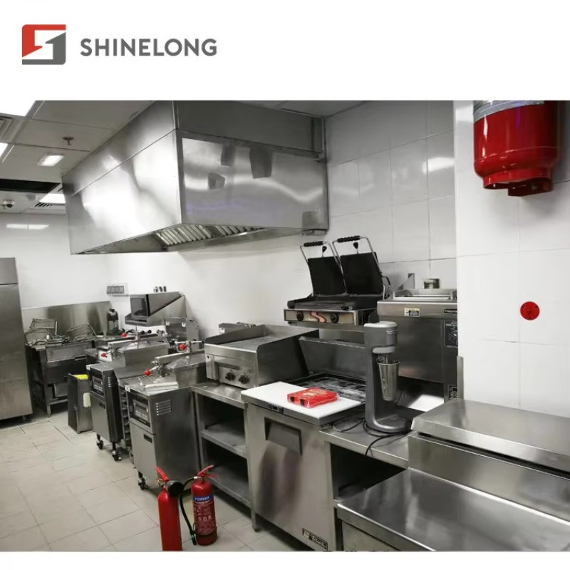 Commercial Kitchen Layouts - Fastfood restaurantapparatuur keukenindeling ontwerp commerciële fastfoodapparatuur