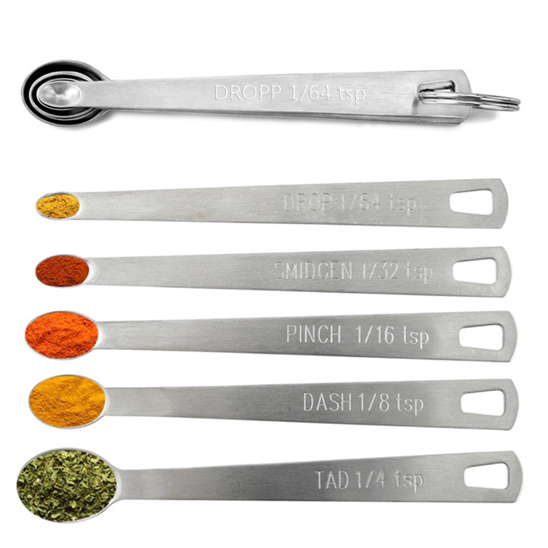 Commercial Kitchen Products - Praktische 5 Stks/set Mini Maatlepel Bakken