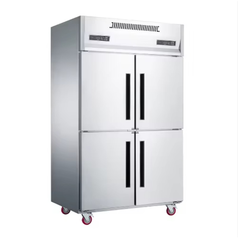 Commercial Kitchen Door - Commerciële RVS staande vriezer met dubbele