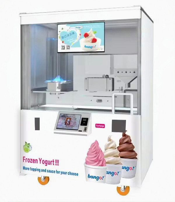 Soft Serve Ice Cream Machine - Geavanceerde softijs-automaat voor levensmiddelen, eenvoudig te