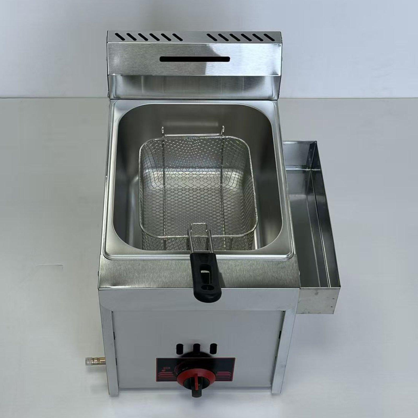 Commercial Kitchen Appliances - Commerciële gasfriteuse, stevig, draagbaar, eenvoudig te