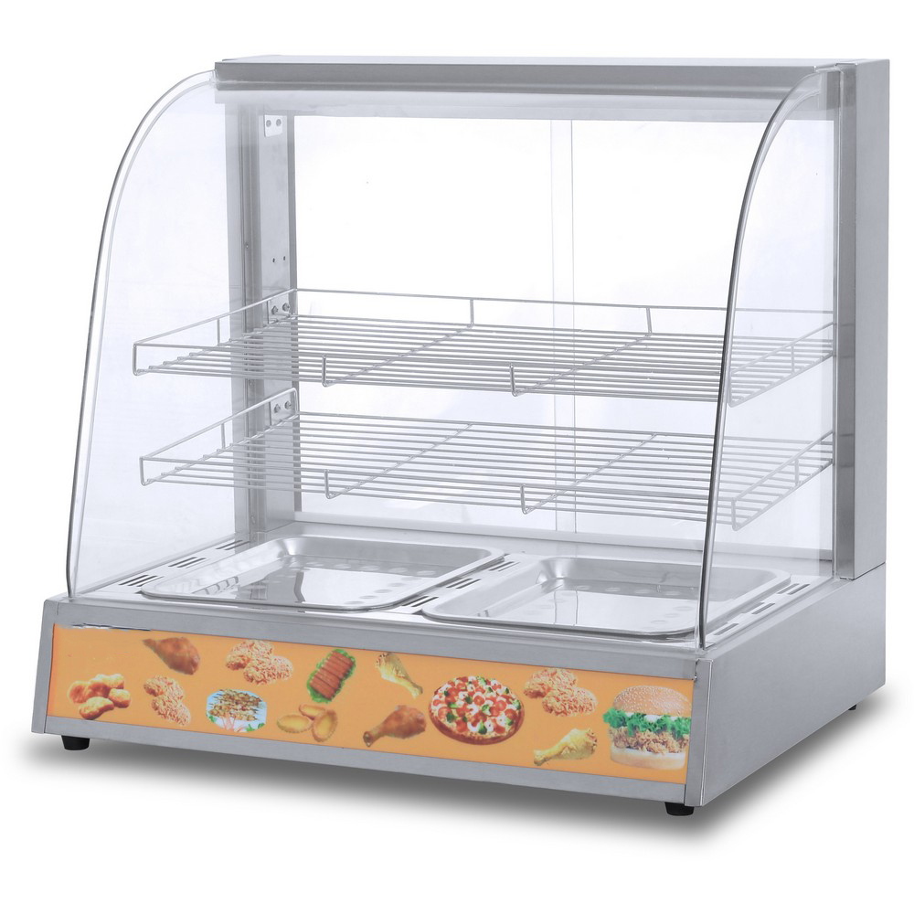 Commercial Kitchen Products - Hete producten Voedselverwarmingskast Voedsel aanrecht Displayverwarmer