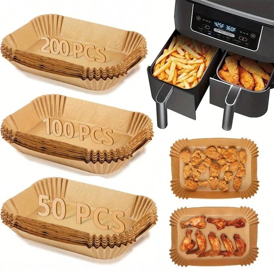 Commercial Kitchen Appliances - Airfryer papieren voeringen Wegwerp oliebestendig en