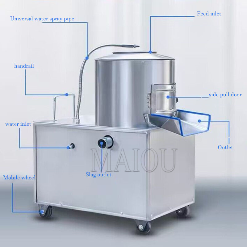 Industriële Taro-schilmachine  - Commercial Potato Peeler recensie en prijs
