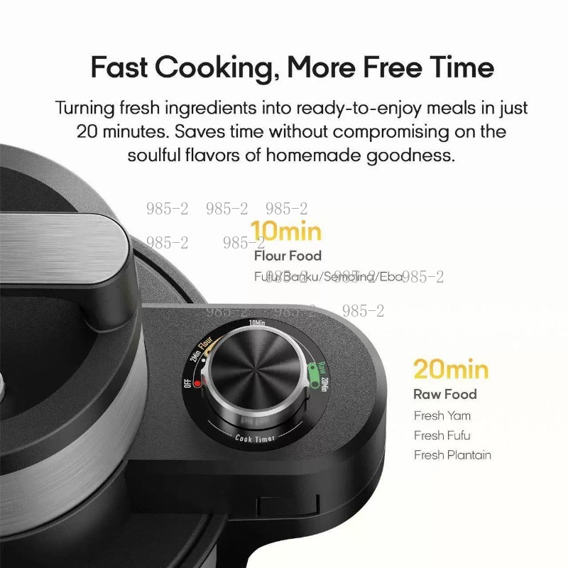 Automatische Fufu-maakmachine, - Meat Grinder Electric recensie en prijs