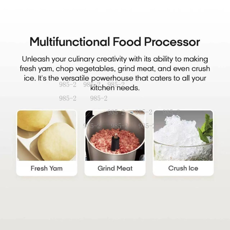 Automatische Fufu-maakmachine, - Meat Grinder Electric recensie en prijs