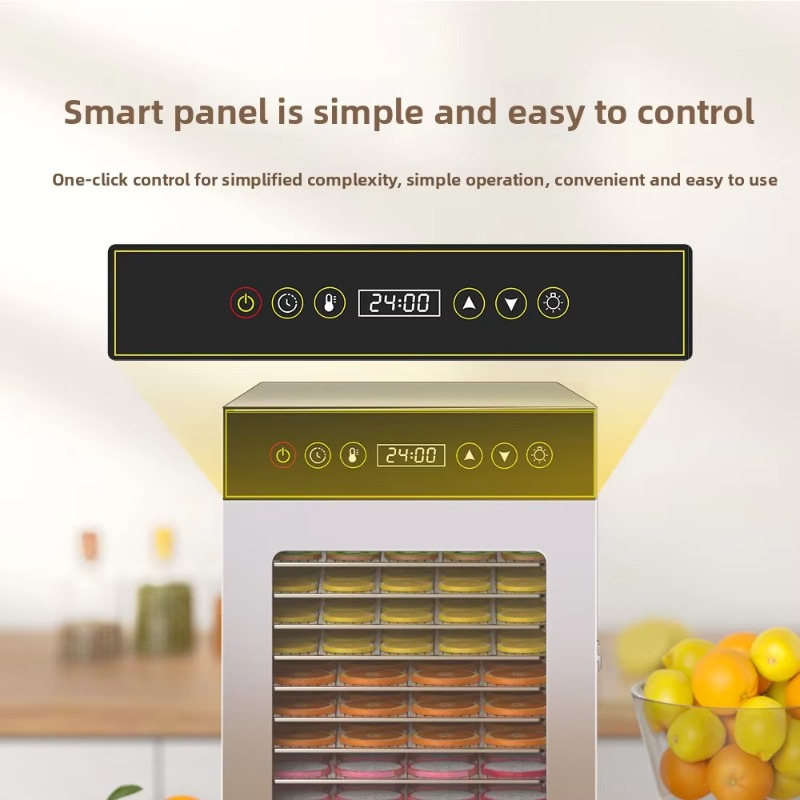 12-laags commerciële & huishou - Commercial Food Dehydrator recensie en prijs