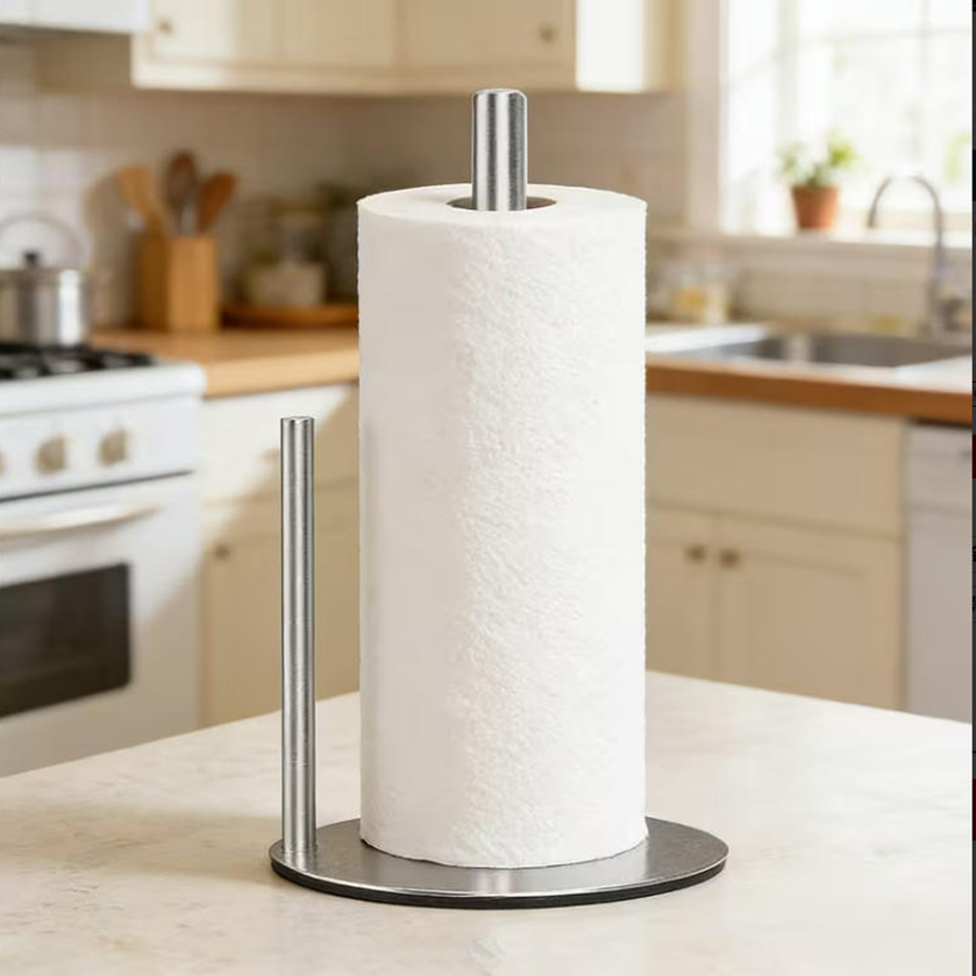 Roestvrijstalen keukenrolhoude - Commercial Kitchen Towels recensie en prijs
