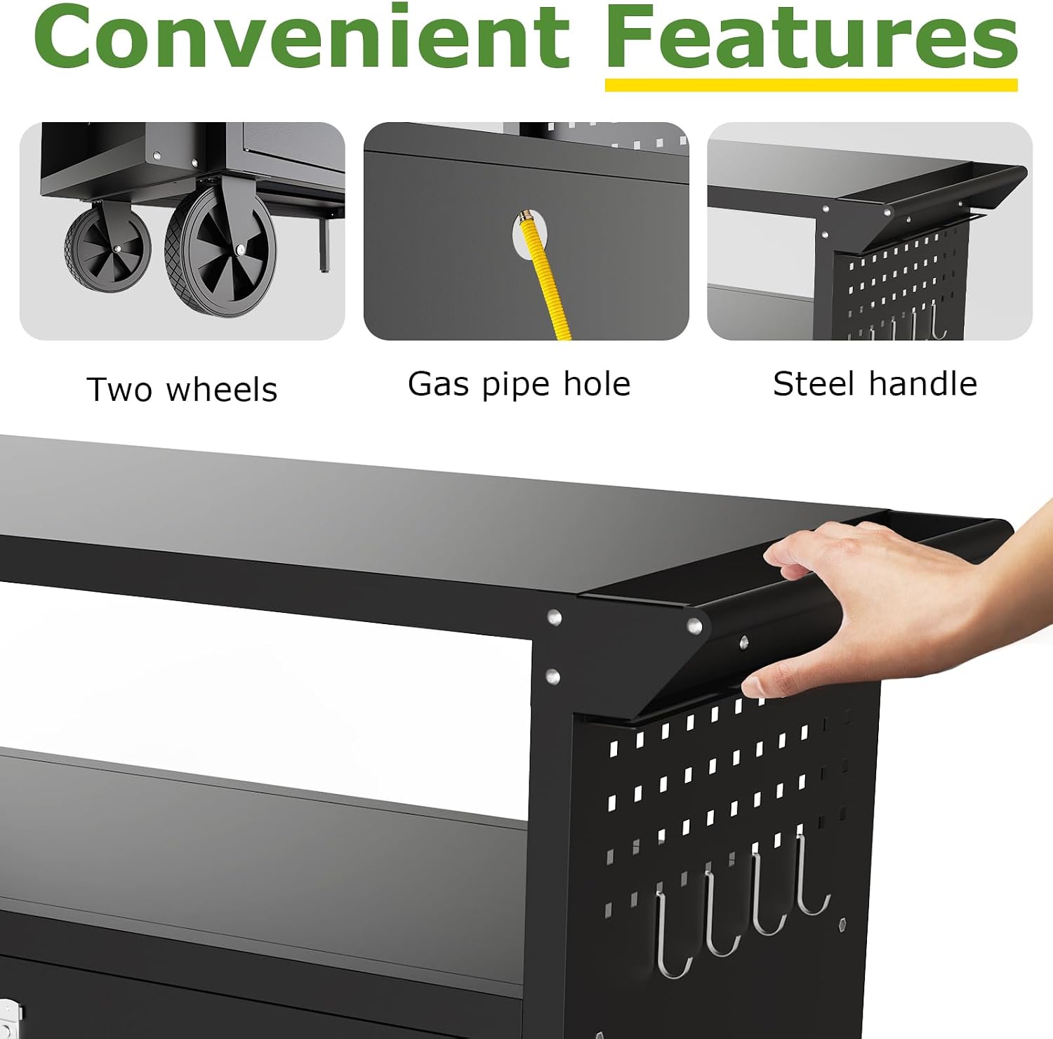 Buitenkeuken op wielen met opb - Commercial Kitchen Tables recensie en prijs