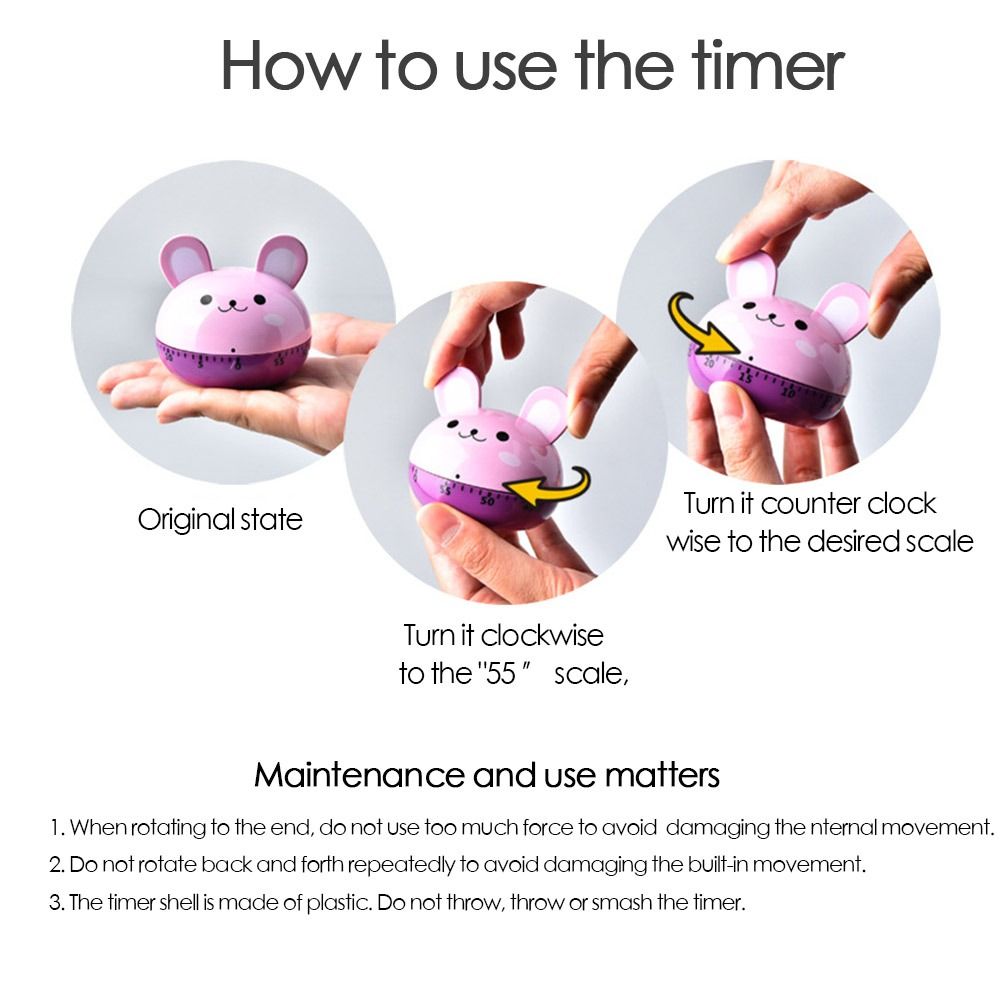 Dier Schattig Mechanische Time - Commercial Kitchen Timer recensie en prijs