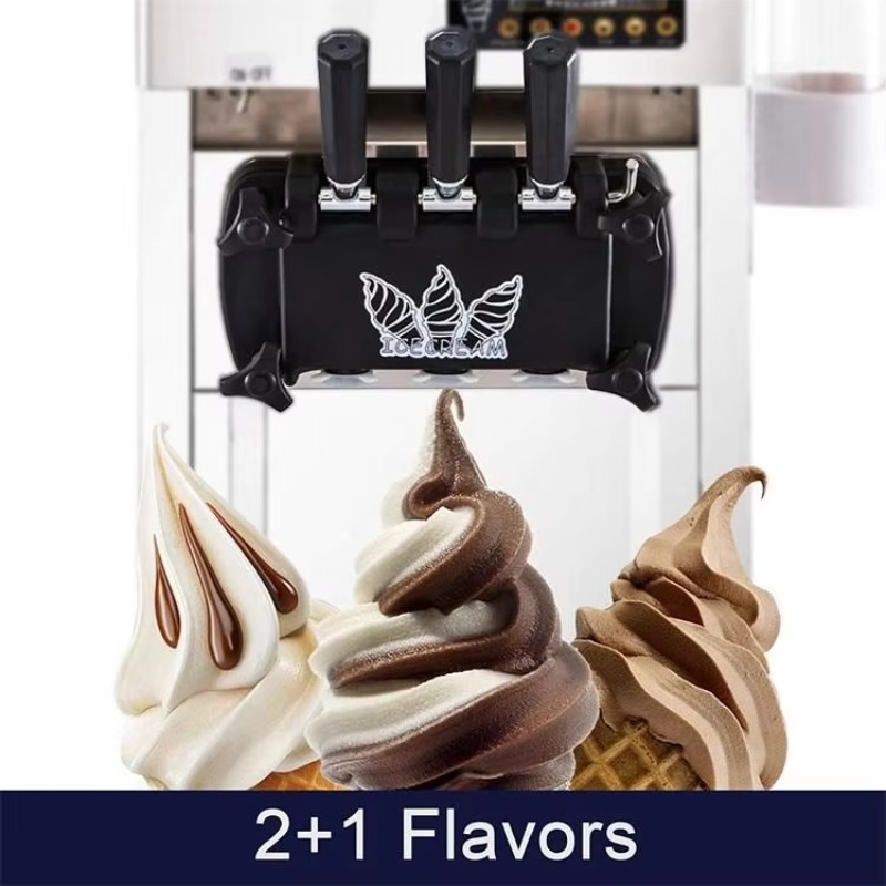 Vloerstaande ijsmachine met 5  - Soft Serve Ice Cream Machine recensie en prijs