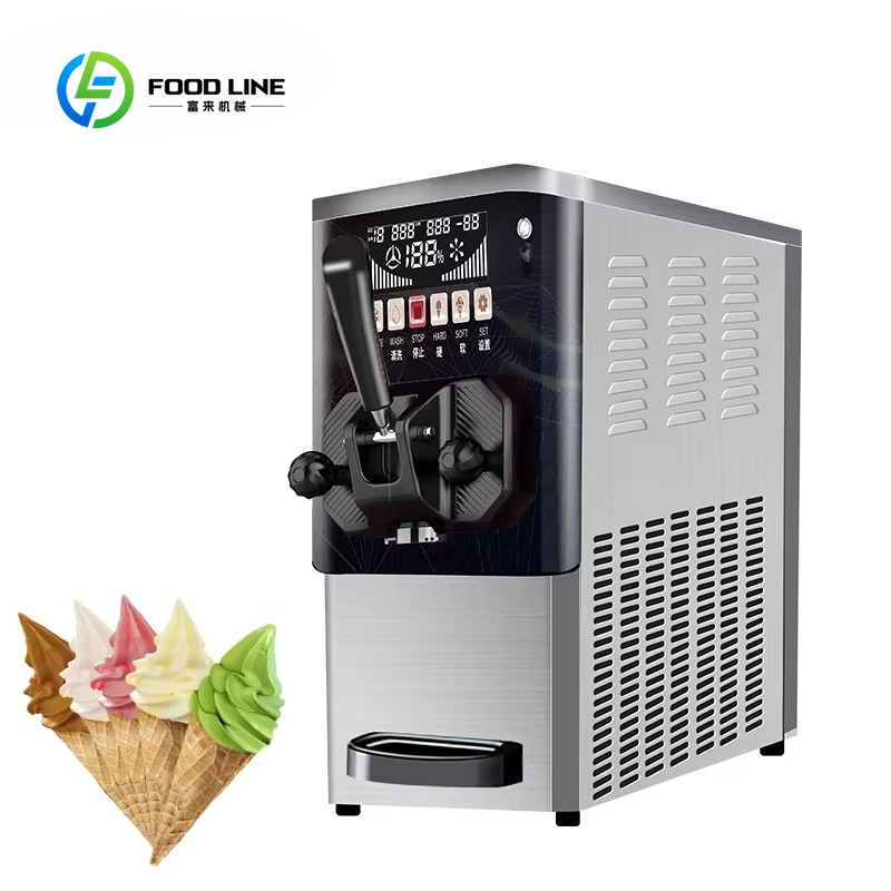 Commerciële zware tafelmodel s - Soft Serve Ice Cream Machine recensie en prijs