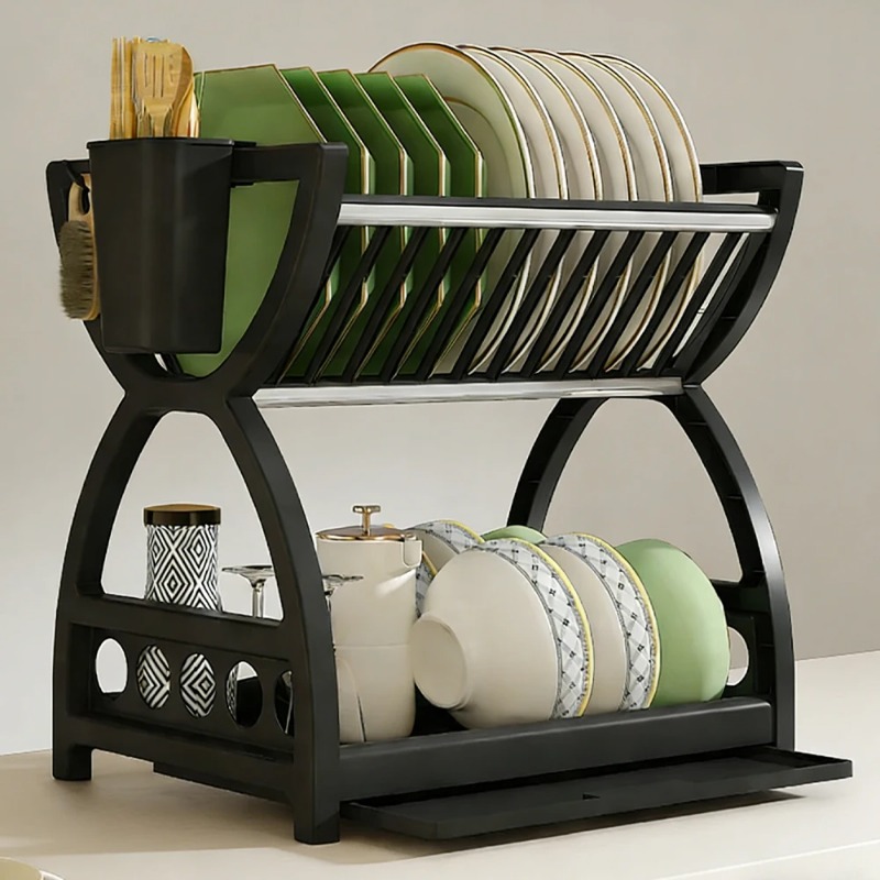 2-laags afdruiprek voor de keu - Commercial Kitchen Floor Drain recensie en prijs