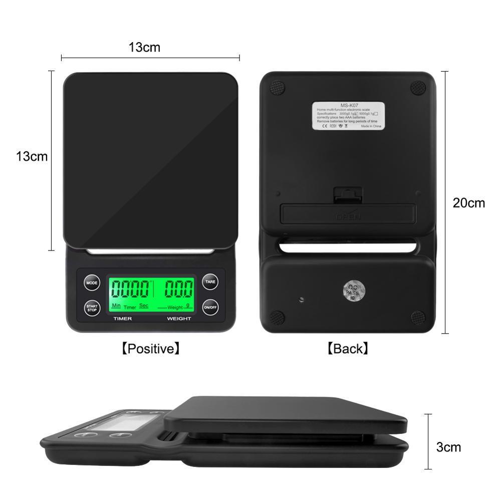 3kg/0.1g 5kg/0.1g Drip Koffiew - Commercial Kitchen Timer recensie en prijs