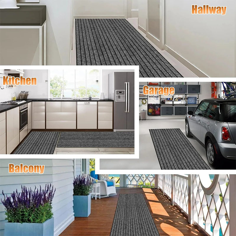 Effen kleur gestreept tapijt k - Commercial Kitchen Door recensie en prijs
