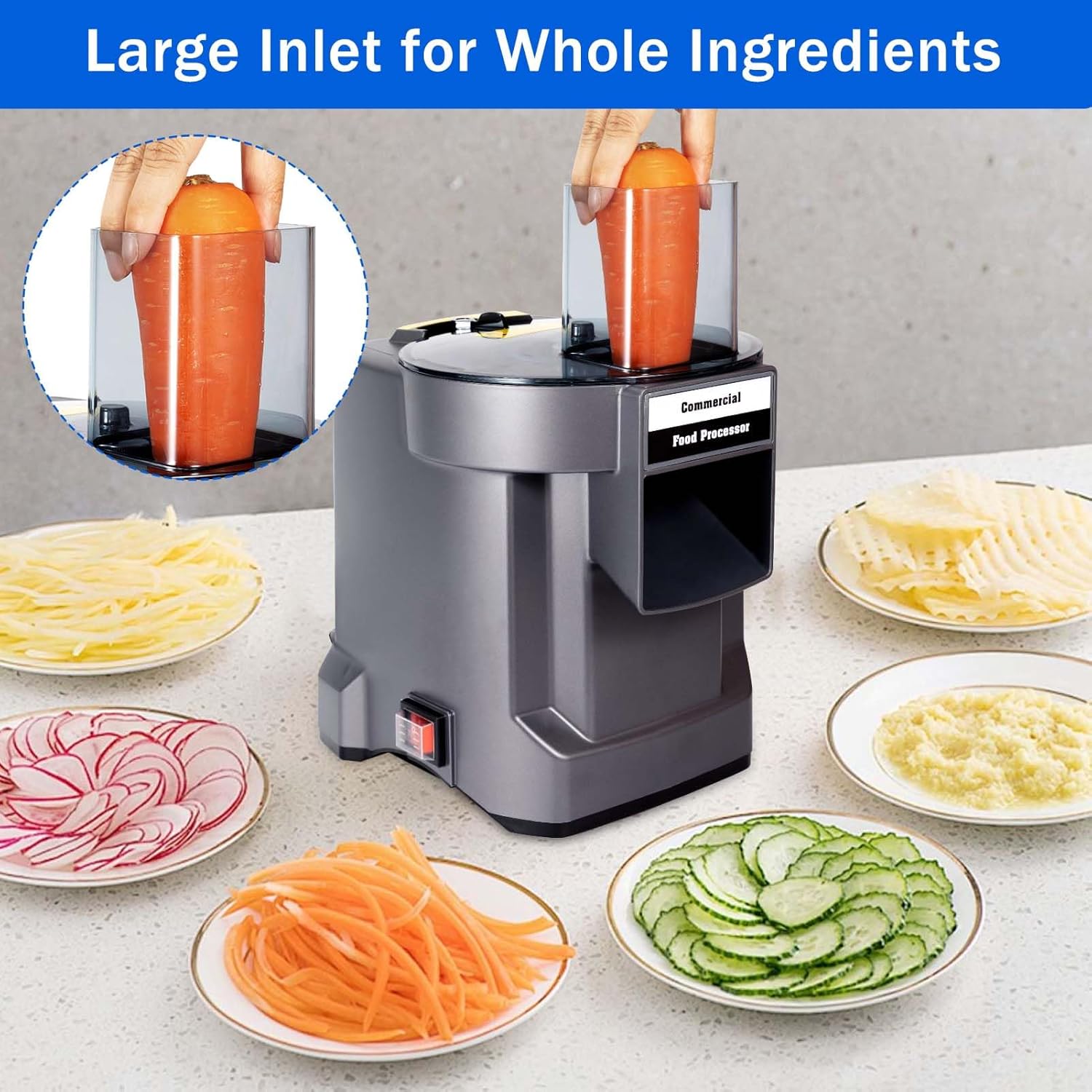 Groentensnijder Commercieel Ho - Commercial Kitchen Products recensie en prijs