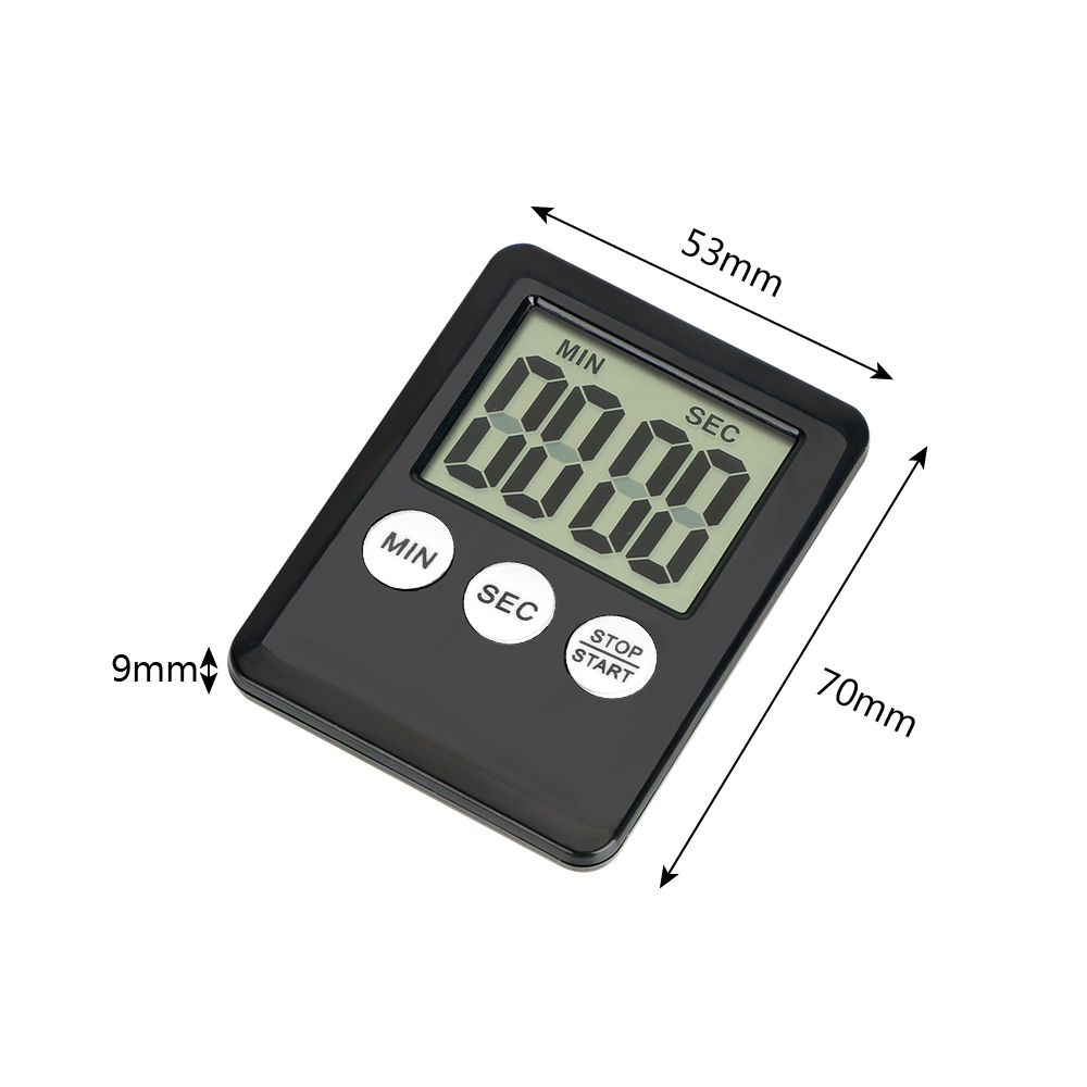 DIYWORK Wekker Vierkant Groot  - Commercial Kitchen Timer recensie en prijs