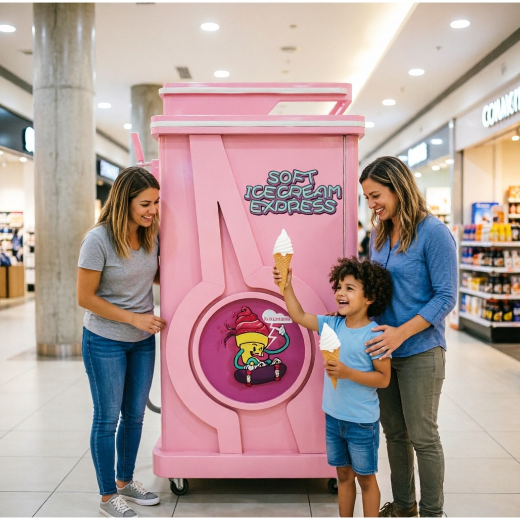Marketing Hot Item CE-gecertif - Soft Serve Ice Cream Machine recensie en prijs