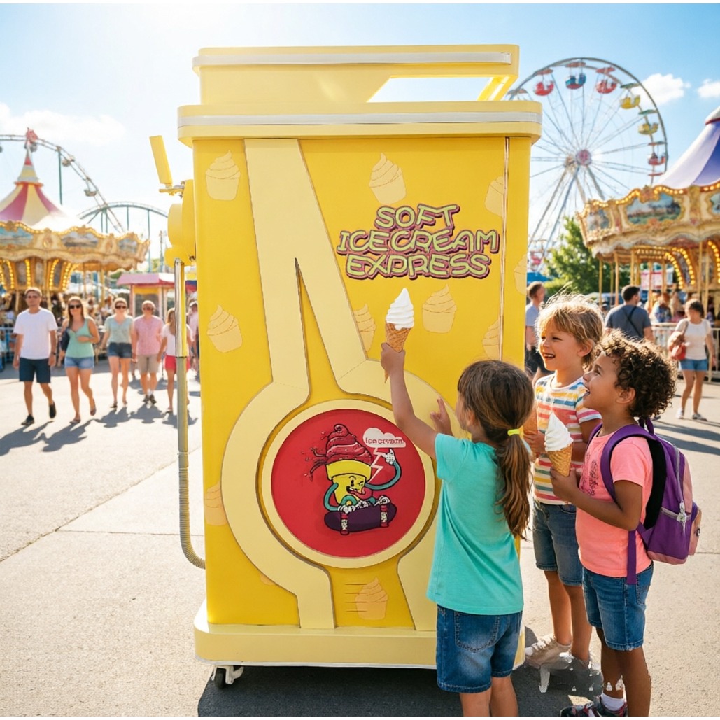 Marketing Hot Item CE-gecertif - Soft Serve Ice Cream Machine recensie en prijs
