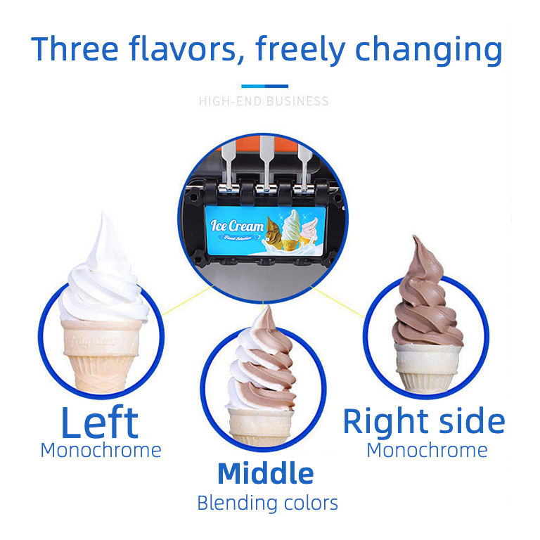 Automatische ijsmachine met du - Soft Serve Ice Cream Machine recensie en prijs
