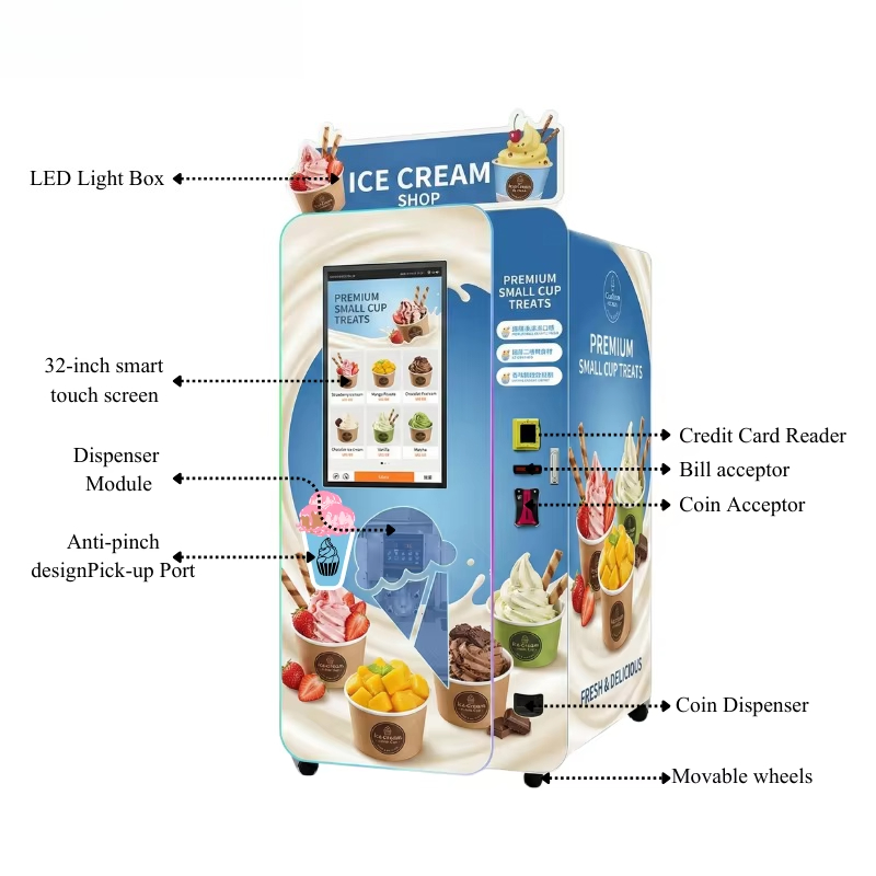 Geavanceerde softijsautomaat,  - Soft Serve Ice Cream Machine recensie en prijs