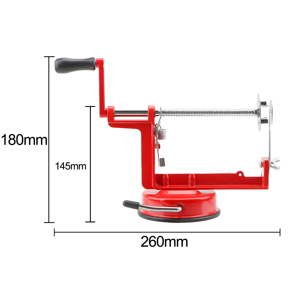 Handmatige spiraalvormige frie - Commercial Potato Peeler recensie en prijs