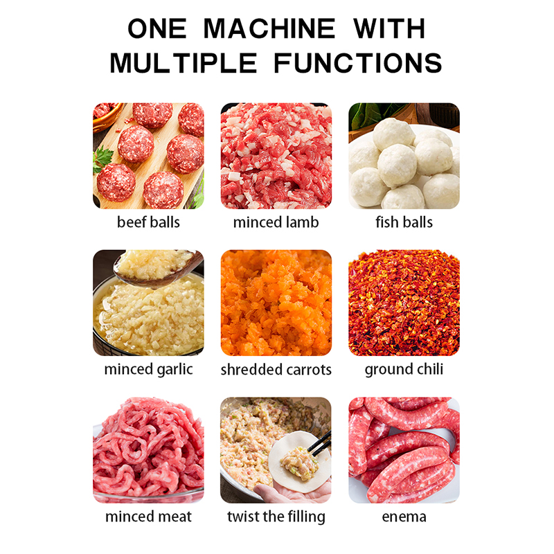 Multifunctionele vleesmolen El - Meat Grinder Electric recensie en prijs