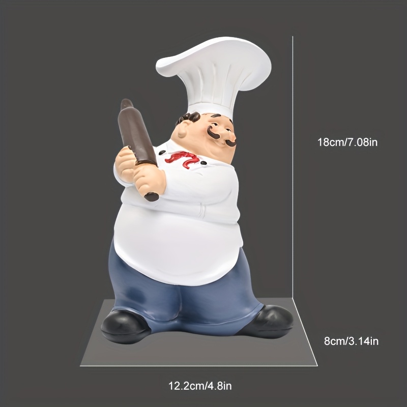 Snor Chef-Chef Harsen Beeldje  - Commercial Kitchen Tables recensie en prijs
