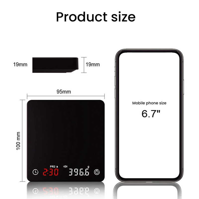 Verkoop Mini Smart Keukenweegs - Commercial Kitchen Timer recensie en prijs