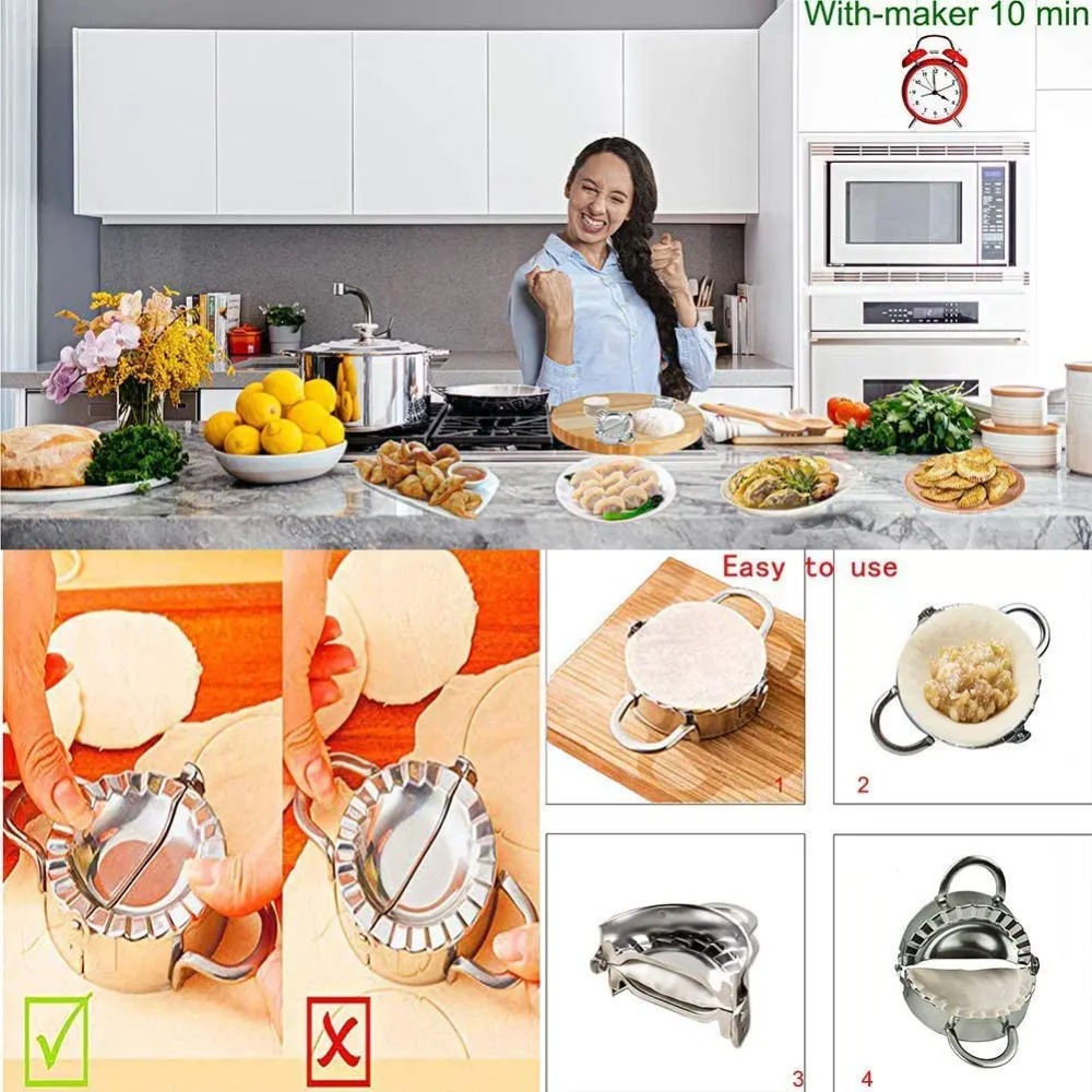 Roestvrijstalen Dumpling Maker - Commercial Kitchen Products recensie en prijs