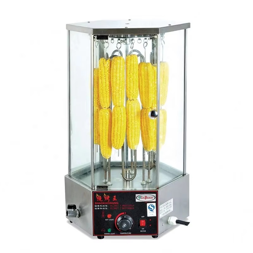 Draaibare maïs- en kebabgrillm - Commercial Kitchen Parts & Service recensie en prijs