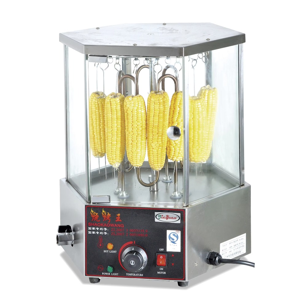 Draaibare maïs- en kebabgrillm - Commercial Kitchen Parts & Service recensie en prijs