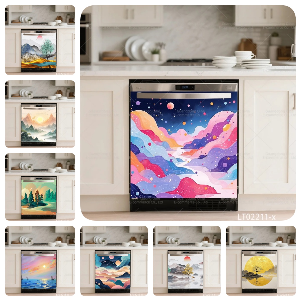 Creativiteit Chinese inkt schi - Commercial Kitchen Wall Panels recensie en prijs