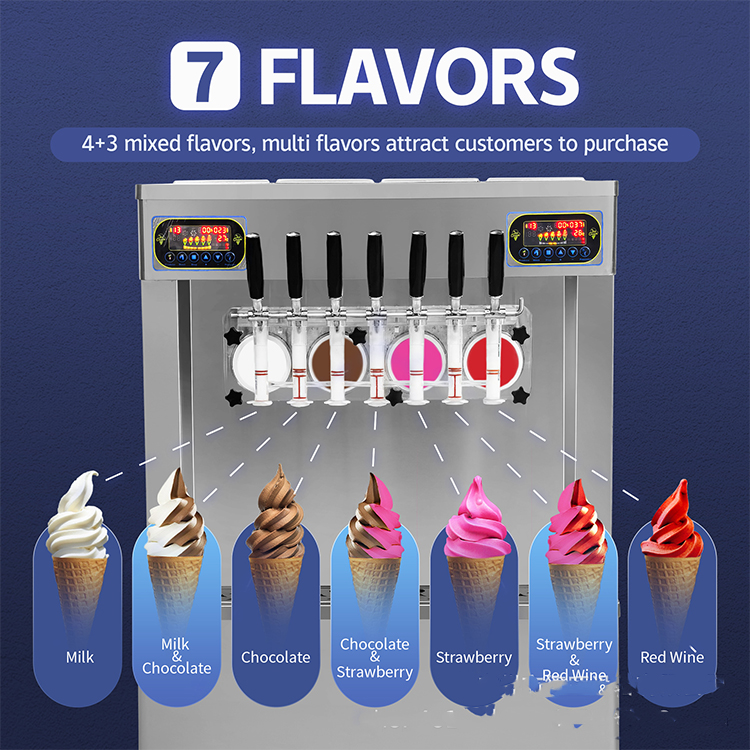 Commerciële soft serve ijsmach - Soft Serve Ice Cream Machine recensie en prijs
